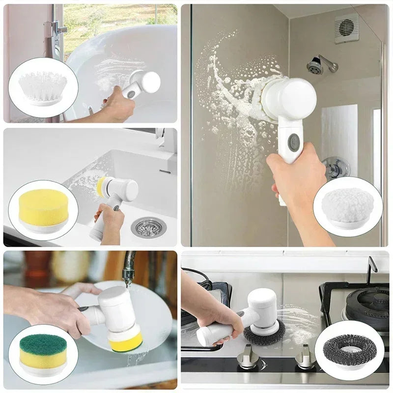 PowerClean Pro Spin Scrubber EasyGrip