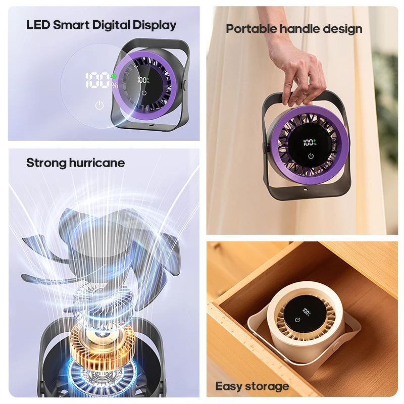 BreezeGo Portable Fan